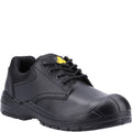 Black - Front - Amblers Unisex Adult 66 Leather Safety Shoes
