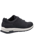 Black-White - Lifestyle - Hush Puppies Mens Joseph Nubuck Trainers