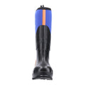 Black-Blue-Orange - Close up - Muck Boots Unisex Adult Chore Max S5 Wellington Boots