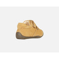 Biscuit Beige - Pack Shot - Geox Childrens-Kids Tutim Crawl Leather Trainers