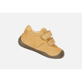 Biscuit Beige - Side - Geox Childrens-Kids Tutim Crawl Leather Trainers