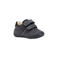 Navy - Front - Geox Childrens-Kids Tutim Crawl Leather Trainers