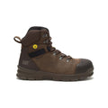 Brown - Back - Caterpillar Mens Accomplice Grain Leather Safety Boots