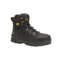 Black - Front - Caterpillar Mens Accomplice Grain Leather Safety Boots