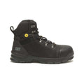 Black - Back - Caterpillar Mens Accomplice Grain Leather Safety Boots