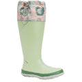 Resida Green - Front - Muck Boots Womens-Ladies Forager Tall Wellington Boots