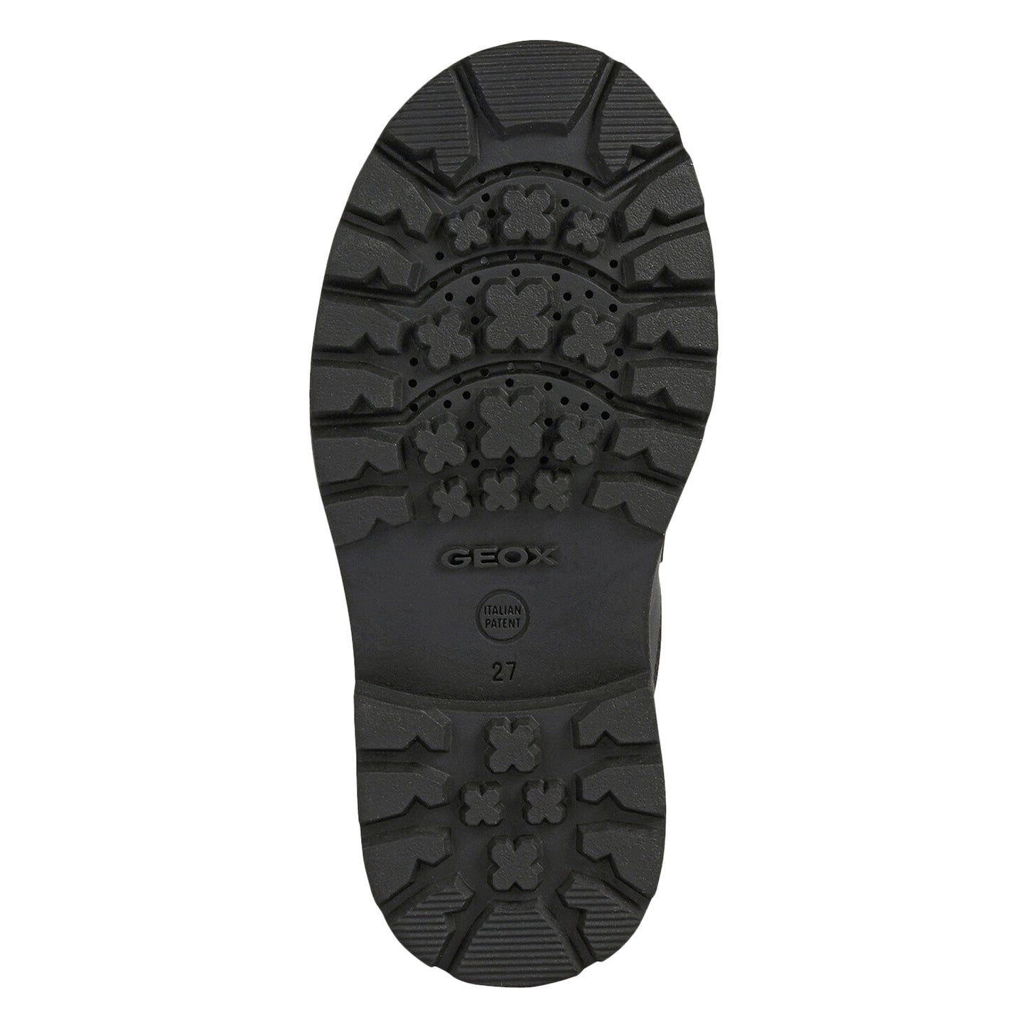 Black - Lifestyle - Geox Boys Shaylax Leather School Shoes