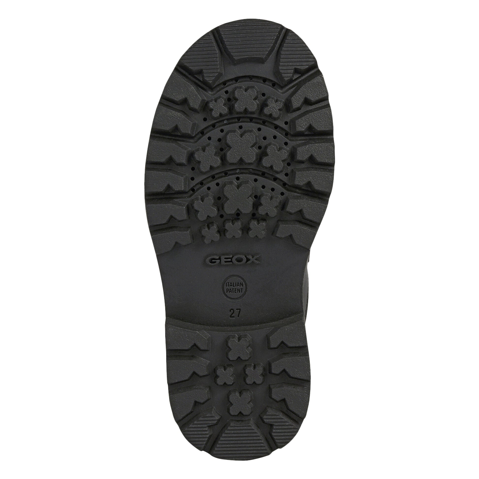 Black - Lifestyle - Geox Boys Shaylax Leather School Shoes