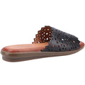 Black - Lifestyle - Hush Puppies Womens-Ladies Bryony Leather Mules
