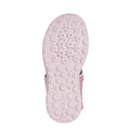 Pink-Aqua Blue - Close up - Geox Girls Vaniett Sandals