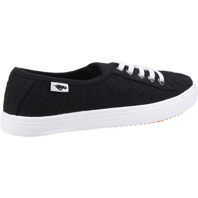 Black - Side - Rocket Dog Womens-Ladies Chow Chow Elsie Eyelets Pumps