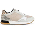 Off White - Back - Geox Womens-Ladies Doralea Leather Trainers