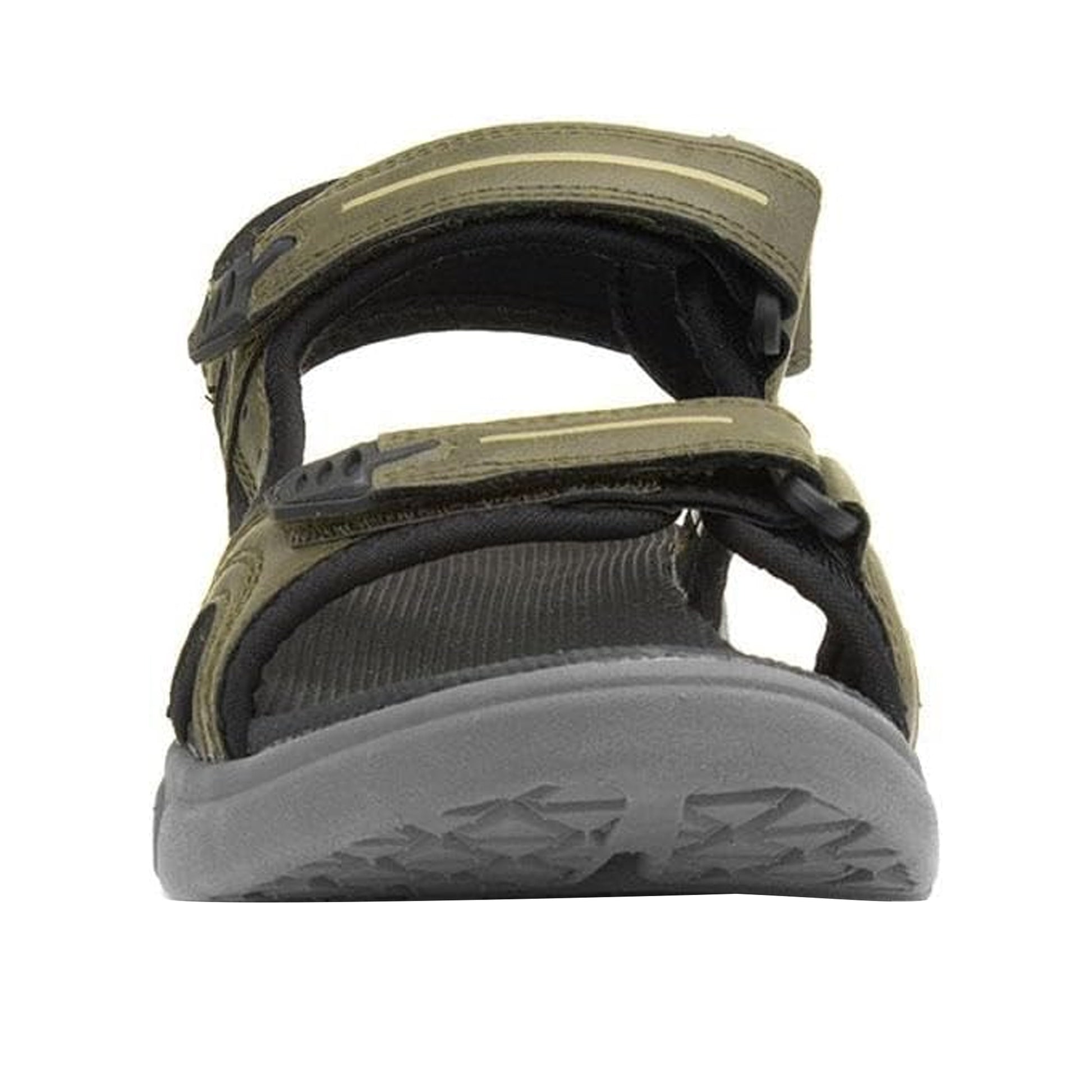Khaki Green - Pack Shot - Hush Puppies Mens Castro Sandals