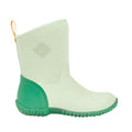 Resida Green - Front - Muck Boots Womens-Ladies Muckster II Short Wellington Boots