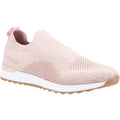 Blush - Front - Hush Puppies Womens-Ladies Ennis Trainers
