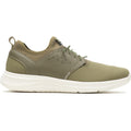 Olive - Back - Hush Puppies Mens Elevate Casual Shoes