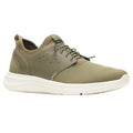 Olive - Front - Hush Puppies Mens Elevate Casual Shoes