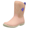Muted Clay - Front - Muck Boots Womens-Ladies Muckster II Wheat Short Wellington Boots