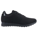 Black - Back - Hush Puppies Womens-Ladies Katrina Trainers