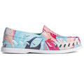 Multicoloured - Back - Sperry Womens-Ladies Authentic Original Float Boat Shoes