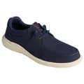 Navy - Front - Sperry Mens SeaCycled Recycled Casual Shoes