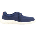Navy - Back - Sperry Mens SeaCycled Recycled Casual Shoes