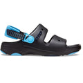Black-Oxygen Blue - Back - Crocs Unisex Adult Classic All-Terrain Dual Straps Sandals