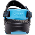 Black-Oxygen Blue - Side - Crocs Unisex Adult Classic All-Terrain Dual Straps Sandals