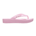 Flamingo Pink - Front - Crocs Womens-Ladies Classic Platform Flip Flops