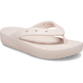 Quartz - Front - Crocs Womens-Ladies Classic Platform Flip Flops