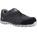 Black - Front - Safety Jogger Mens Morris Safety Trainers