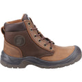 Brown-Taupe - Back - Safety Jogger Mens Dakar Leather Safety Boots