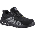 Black - Front - Safety Jogger Mens Fitz Safety Trainers