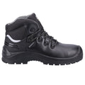 Black - Back - Safety Jogger Mens Waterproof Leather Safety Boots