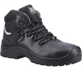 Black - Front - Safety Jogger Mens Waterproof Leather Safety Boots