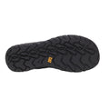 Black - Close up - CAT Lifestyle Womens-Ladies Apparatus Cowhide Leather Sandals