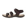 Dark Brown - Lifestyle - CAT Lifestyle Womens-Ladies Apparatus Cowhide Leather Sandals