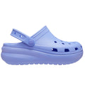 Digital Violet - Side - Crocs Childrens-Kids Classic Cutie Clogs