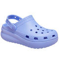 Digital Violet - Front - Crocs Childrens-Kids Classic Cutie Clogs