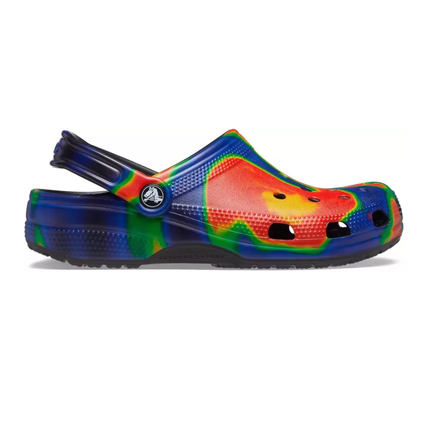 Multicoloured - Back - Crocs Unisex Adult Classic Solarized Clogs