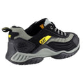 Black - Back - Caterpillar Moor Safety Trainer - Unisex Safety Shoes