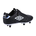 Black-White - Lifestyle - Umbro Childrens-Kids Speciali Liga Leather Football Boots
