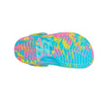 Blue-Pink-Yellow - Lifestyle - Crocs Childrens-Kids Classic Marble Clogs