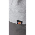 Heather Grey - Pack Shot - Dickies Workwear Mens Logo Fleece Hoodie