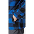 Royal Blue - Side - Dickies Workwear Mens Portland Shirt