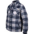 Blue - Side - Dickies Workwear Mens Portland Shirt