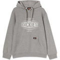 Grey Melange - Front - Dickies Workwear Mens Rockfield Hoodie