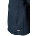Navy Blue - Side - Dickies Workwear Mens Soft Shell Jacket