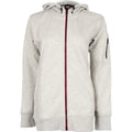 Heather Grey - Front - Dickies Workwear Womens-Ladies Performance Full Zip Hoodie