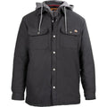 Black - Front - Dickies Workwear Mens Duck Shirt Jacket